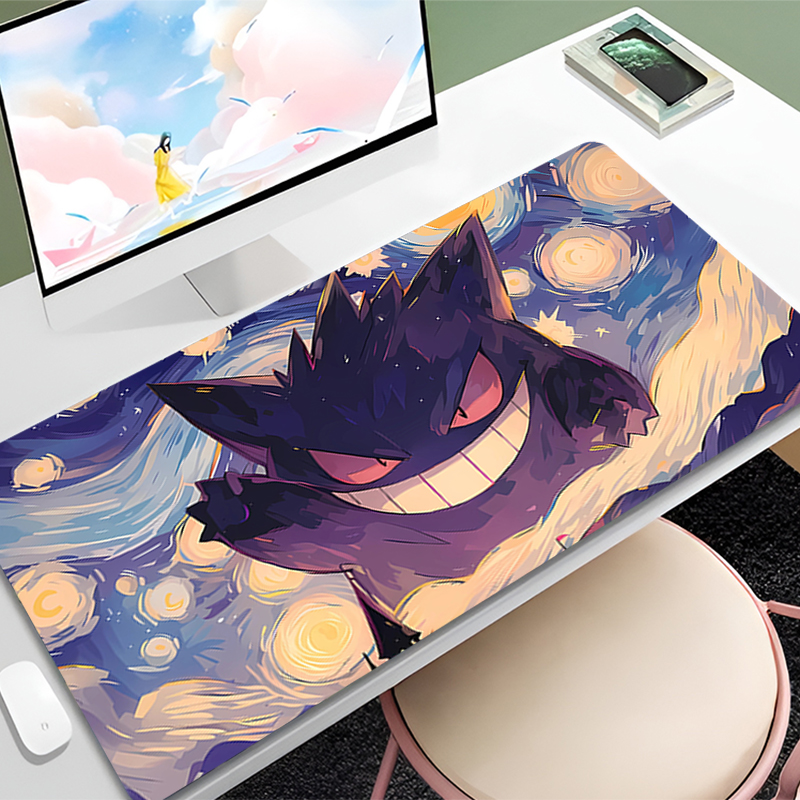 Laptop Accessories For Gaming - Mouse Pad Gaming P-Pokemon Gengar Accessories