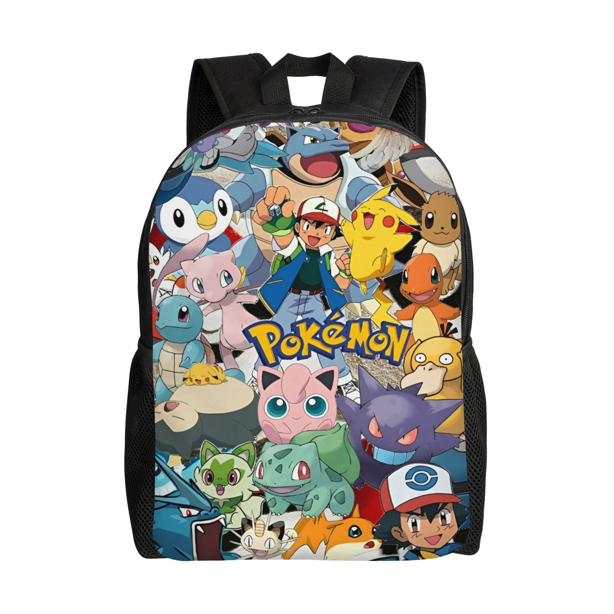 Laptop Accessories Bag For Men - Pokemon Casual Backpack Sports High School