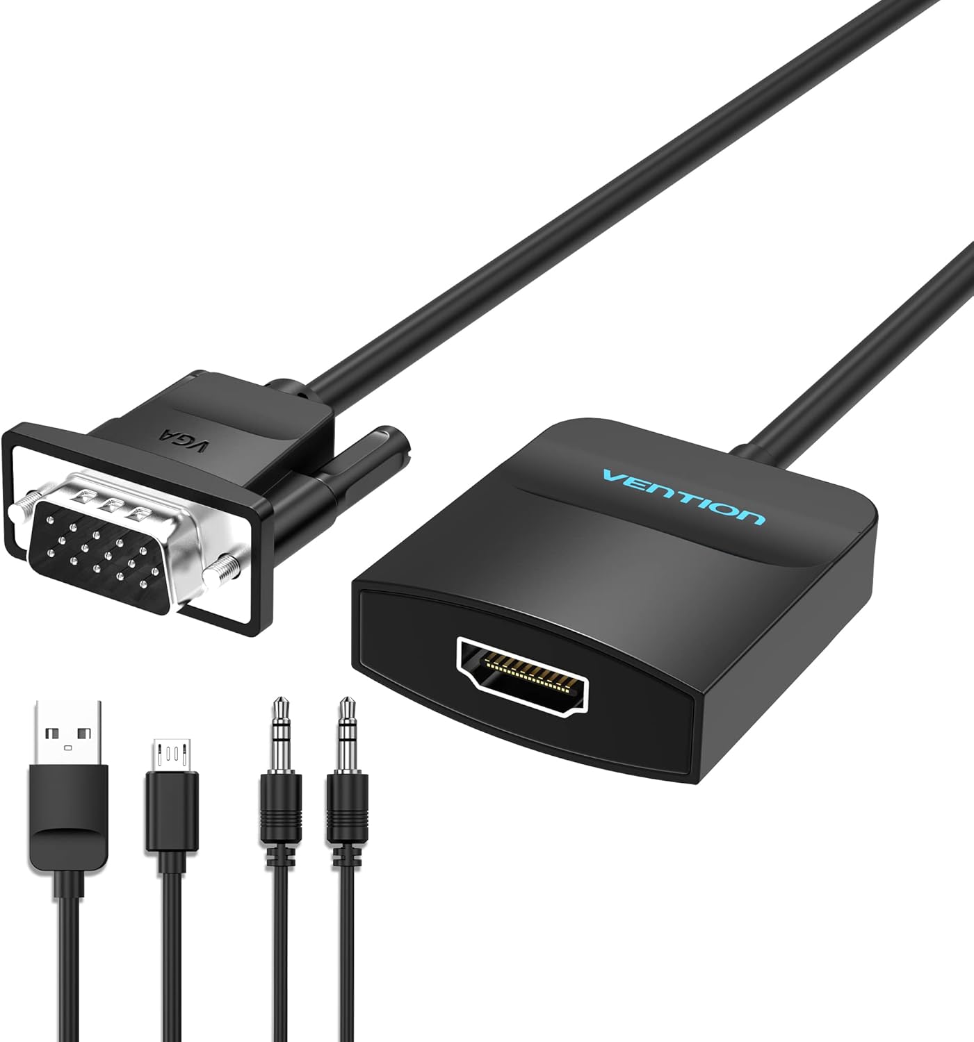 Hdmi Vga Adapter - VGA to HDMI Adapter 1.5FT 1080P