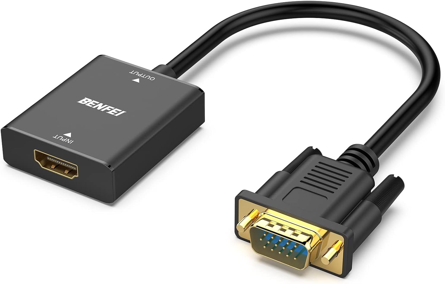 Hdmi Vga Adapter - HDMI to VGA Adapter with 3.5mm