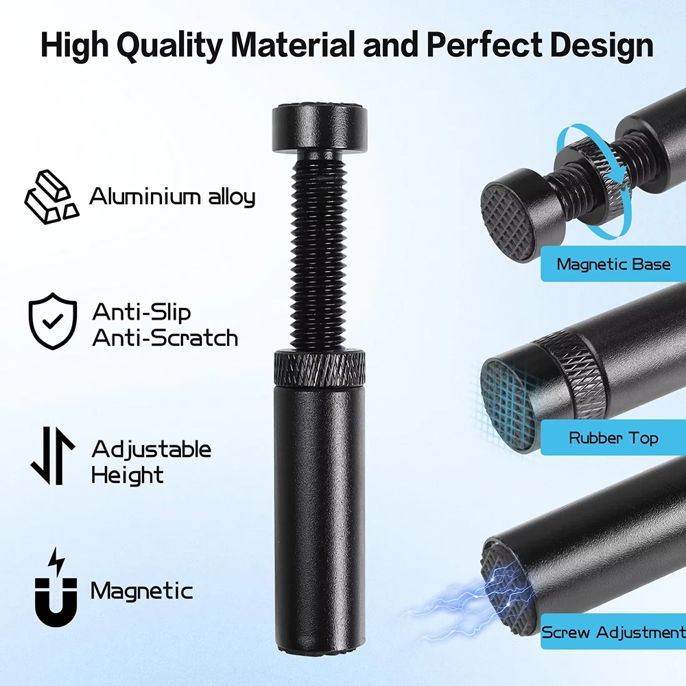 Laptop Ergonomic Accessories - Adjustable Aluminum Alloy GPU Support Bracket