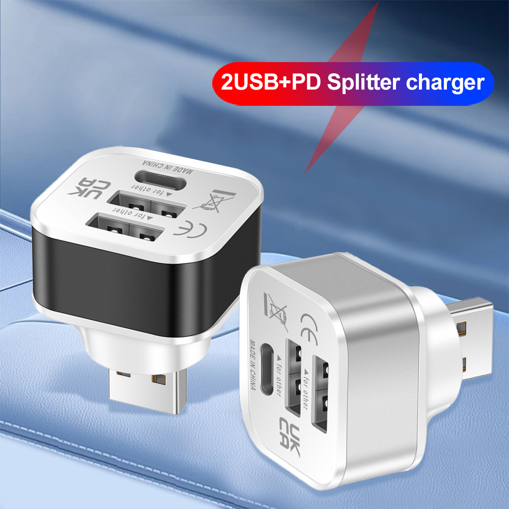 Laptop Accessories Macbook - HUB USB 2.0 Adapter 3 Port