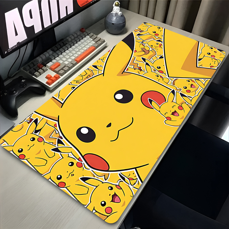 Laptop Accessories For Gaming - Mouse Pad P-pokemon Pikachu Computer Gaming