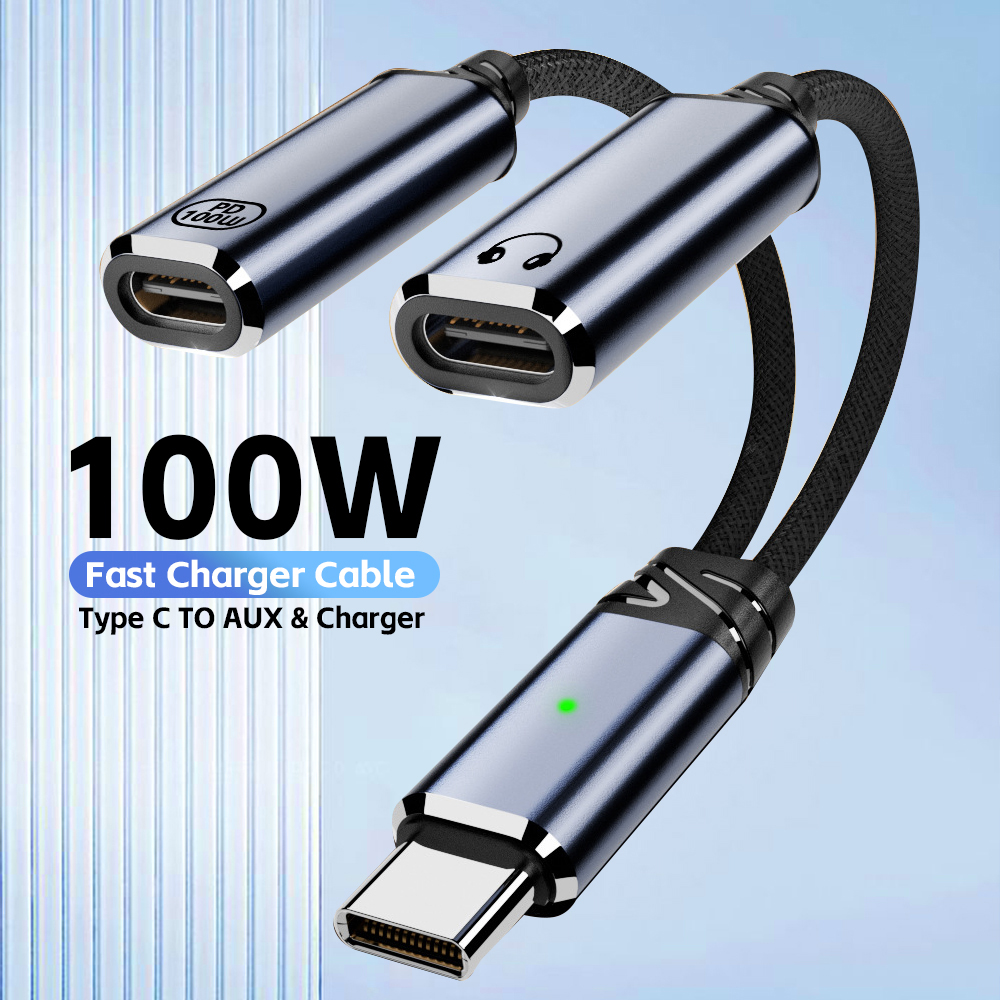 USB C Splitter 2 in 1 Headphon - Laptop Accessories Macbook incelemesi ve fiyatı