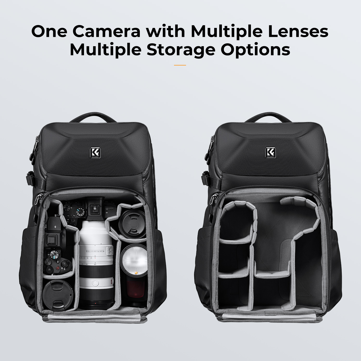 K&F CONCEPT 20L Camera Backpac - Laptop Accessories Box incelemesi ve fiyatı