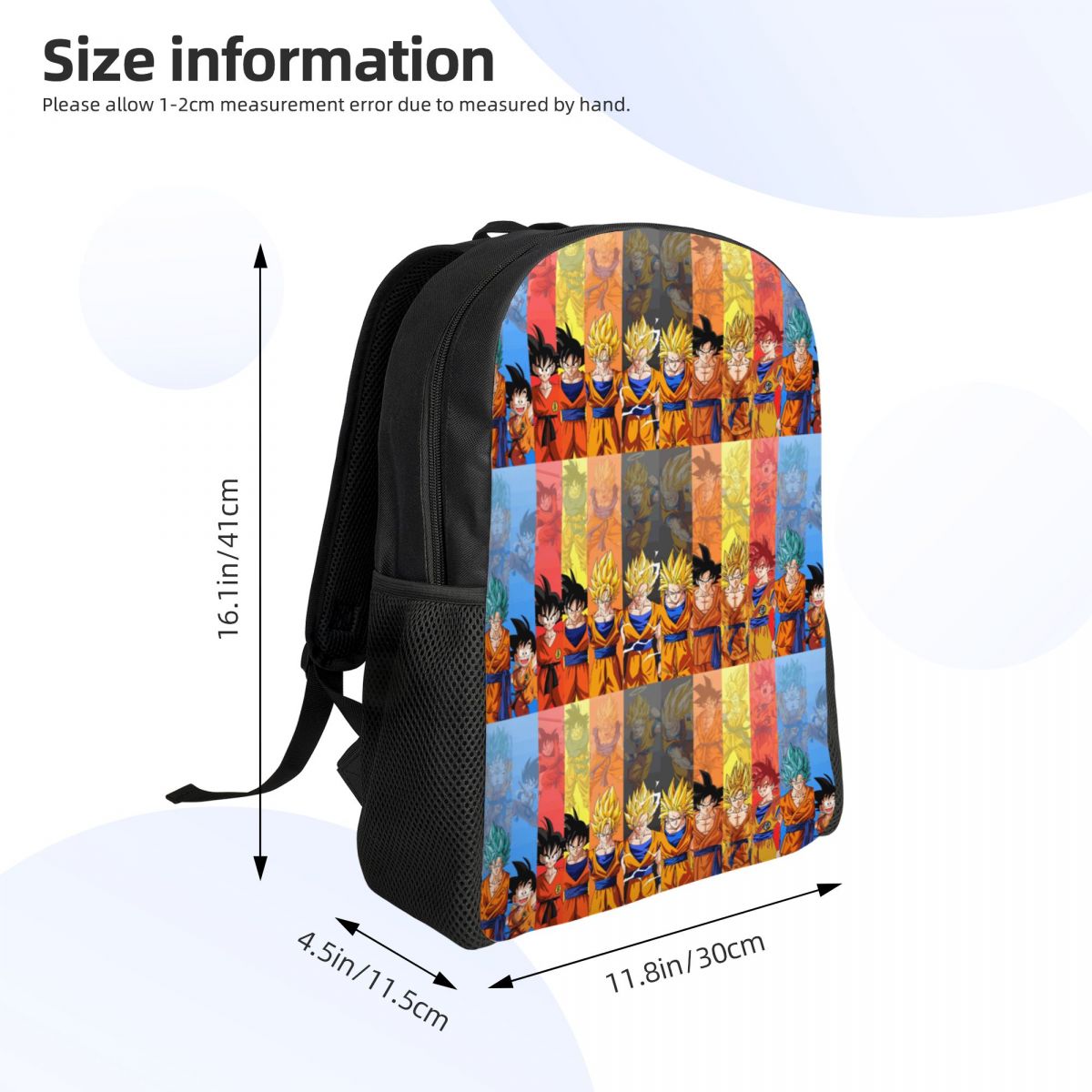 3D Print G-Gokues Cartoon Mang - Laptop Accessories Bag For Men incelemesi ve fiyatı