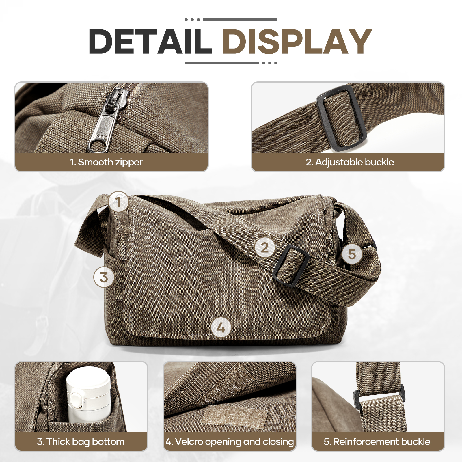 Vintage Men's Shoulder Bag Mes - Laptop Accessories Box incelemesi ve fiyatı