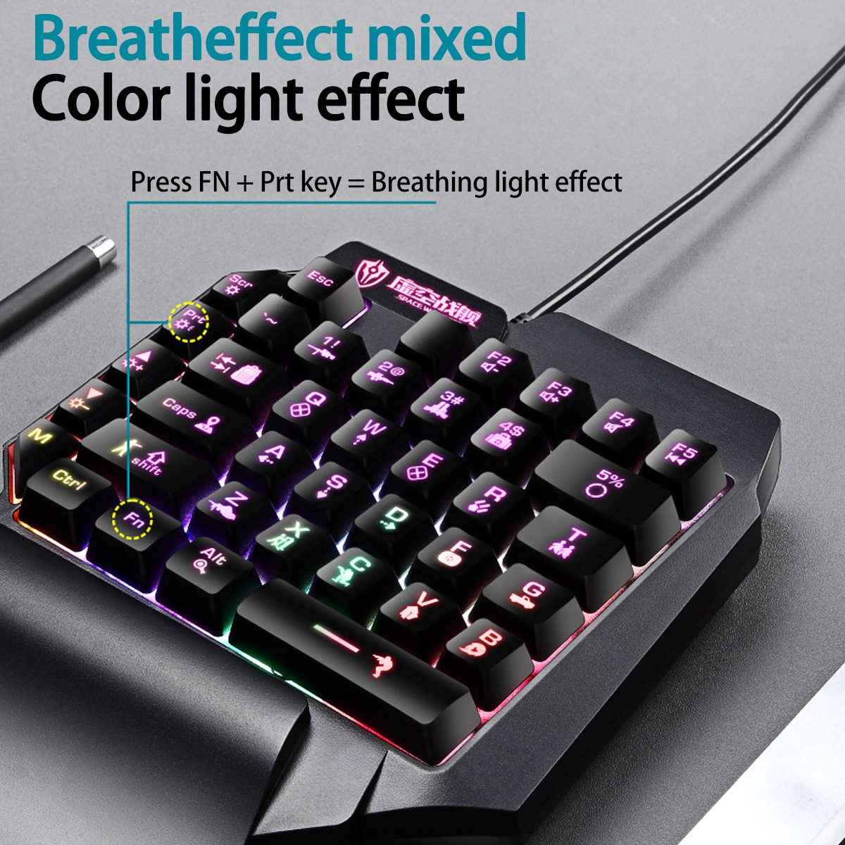 Keybcaps Gaming Mini One Hande - Xbox Laptop Accessories incelemesi ve fiyatı