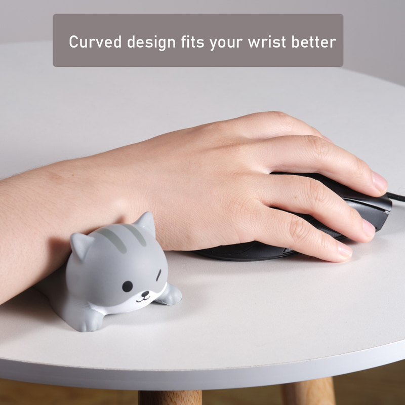 Cute Animal Wrist Mouse Pad Ha - Laptop Ergonomic Accessories incelemesi ve fiyatı