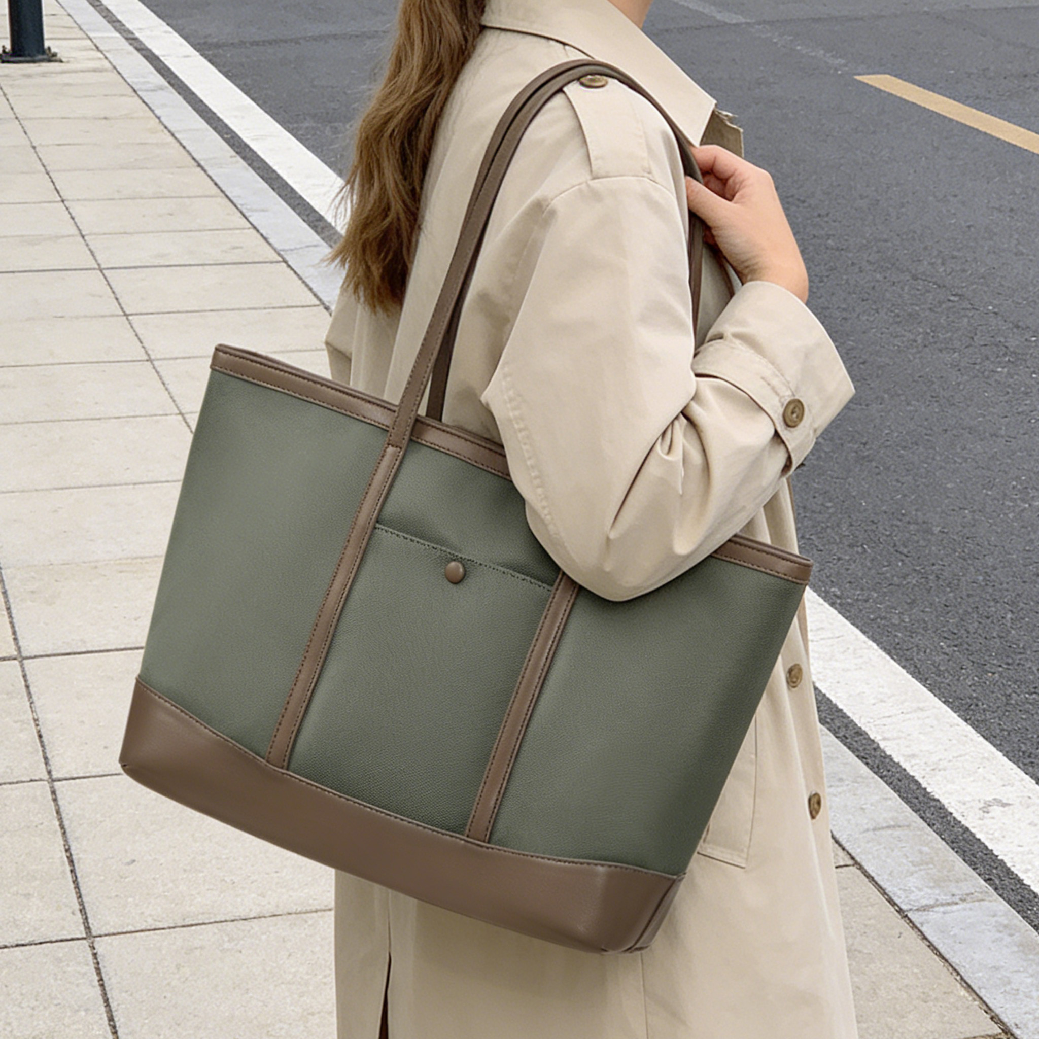 Women Large Shoulder Bag, Zipp - Laptop Accessories Box incelemesi ve fiyatı