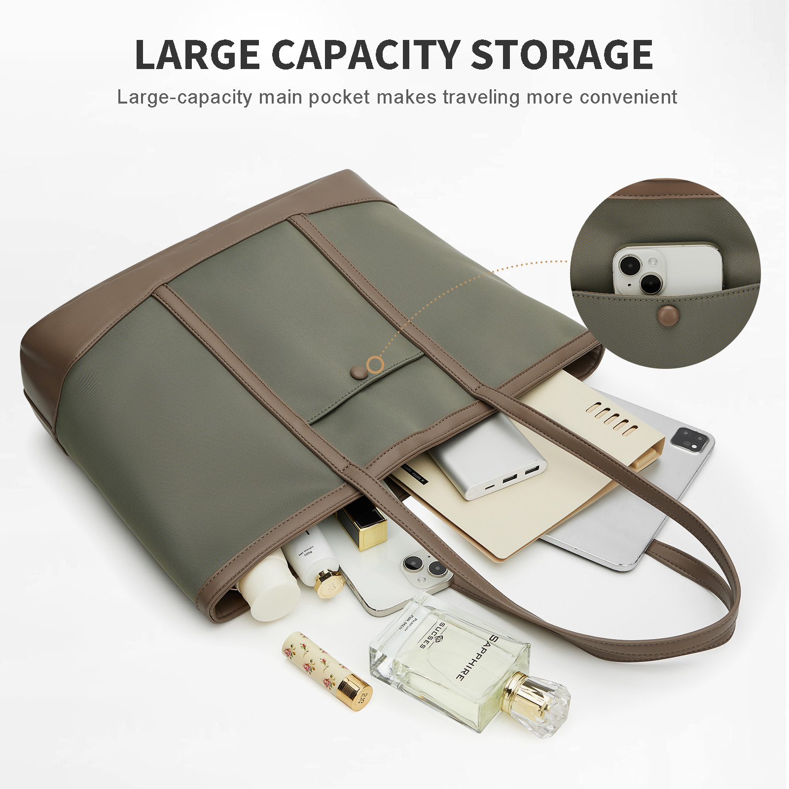 Women Large Shoulder Bag, Zipp - Laptop Accessories Box incelemesi ve fiyatı