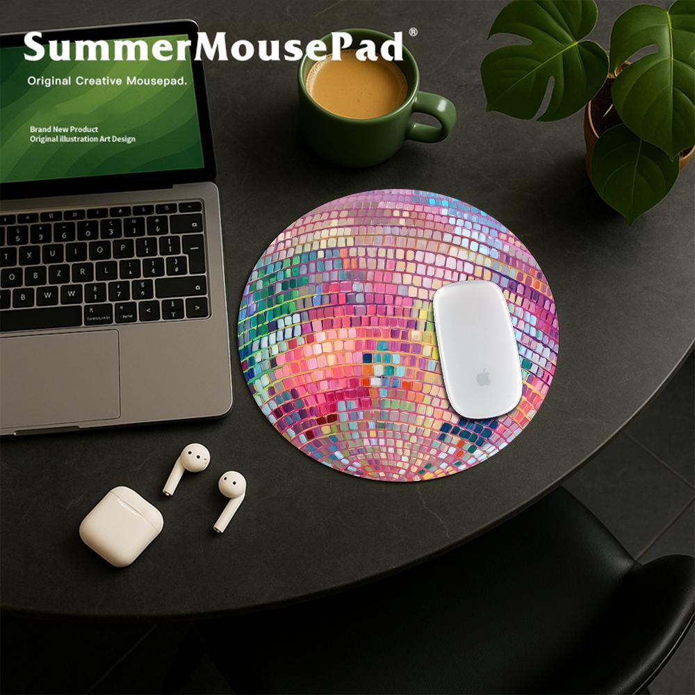 Rubber Round Pink Disco Ball M - Laptop Accessories Pink incelemesi ve fiyatı