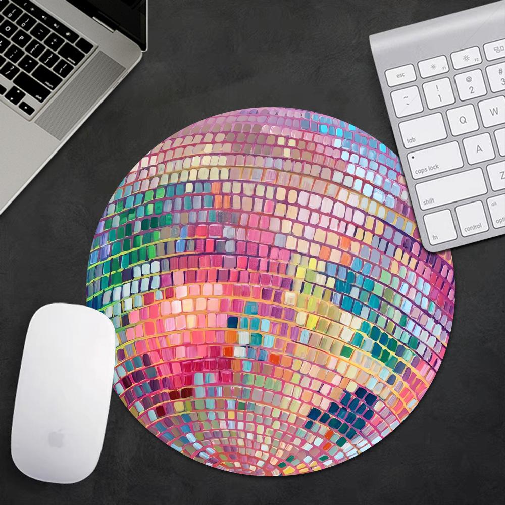 Rubber Round Pink Disco Ball M - Laptop Accessories Pink incelemesi ve fiyatı