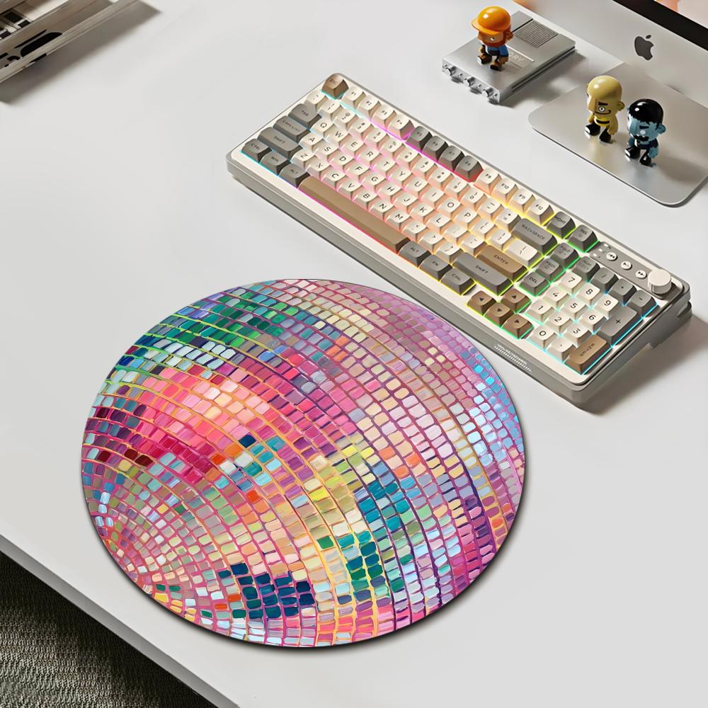 Rubber Round Pink Disco Ball M - Laptop Accessories Pink incelemesi ve fiyatı