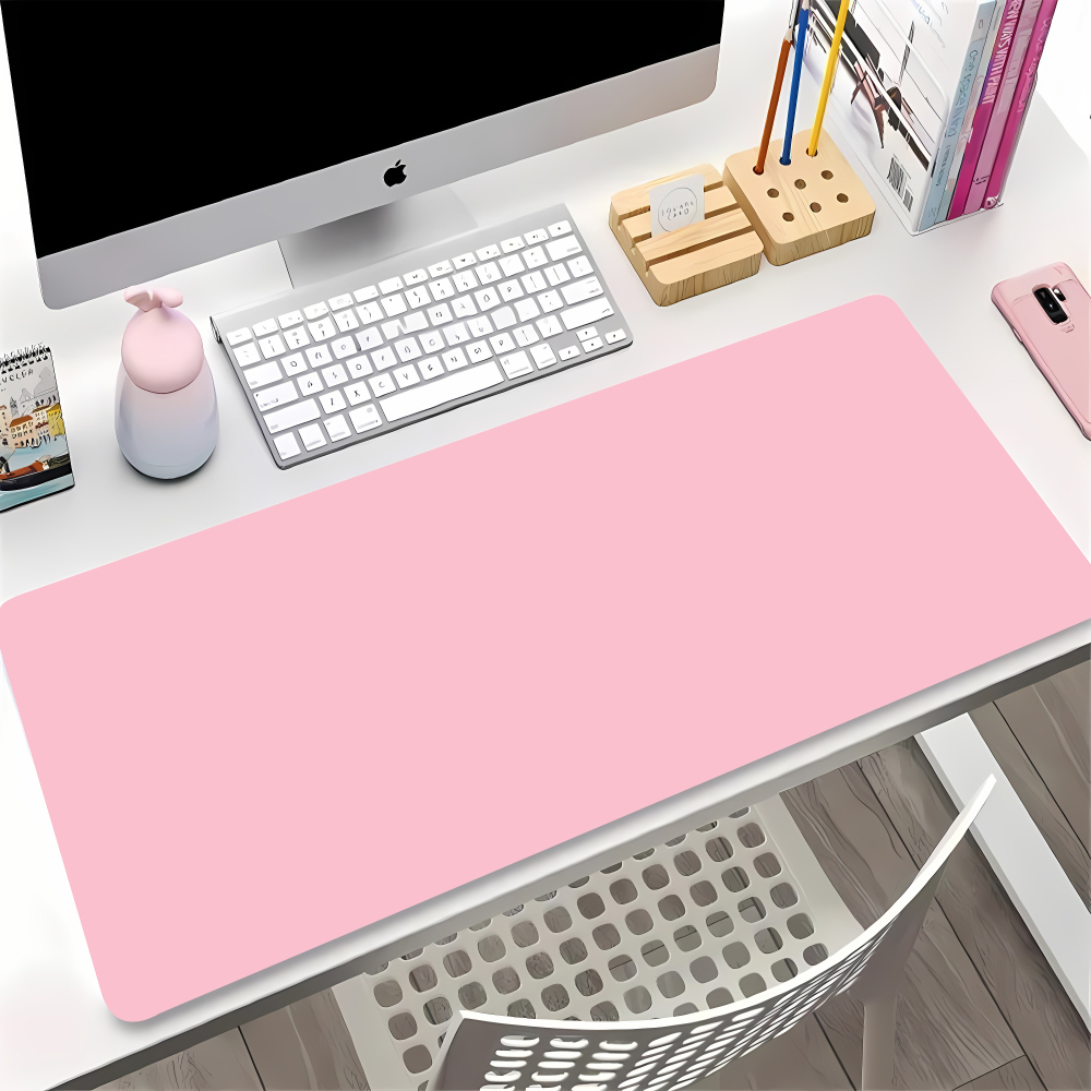Solid Color Gaming Mouse Pad G - Laptop Accessories Pink incelemesi ve fiyatı