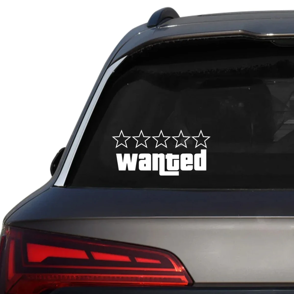 1PC Wanted Car Funny Stickers  - Laptop Accessories Ideas incelemesi ve fiyatı