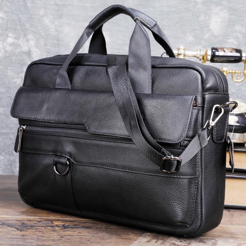 Large Men's Genuine Leather Ha - Laptop Accessories Box incelemesi ve fiyatı