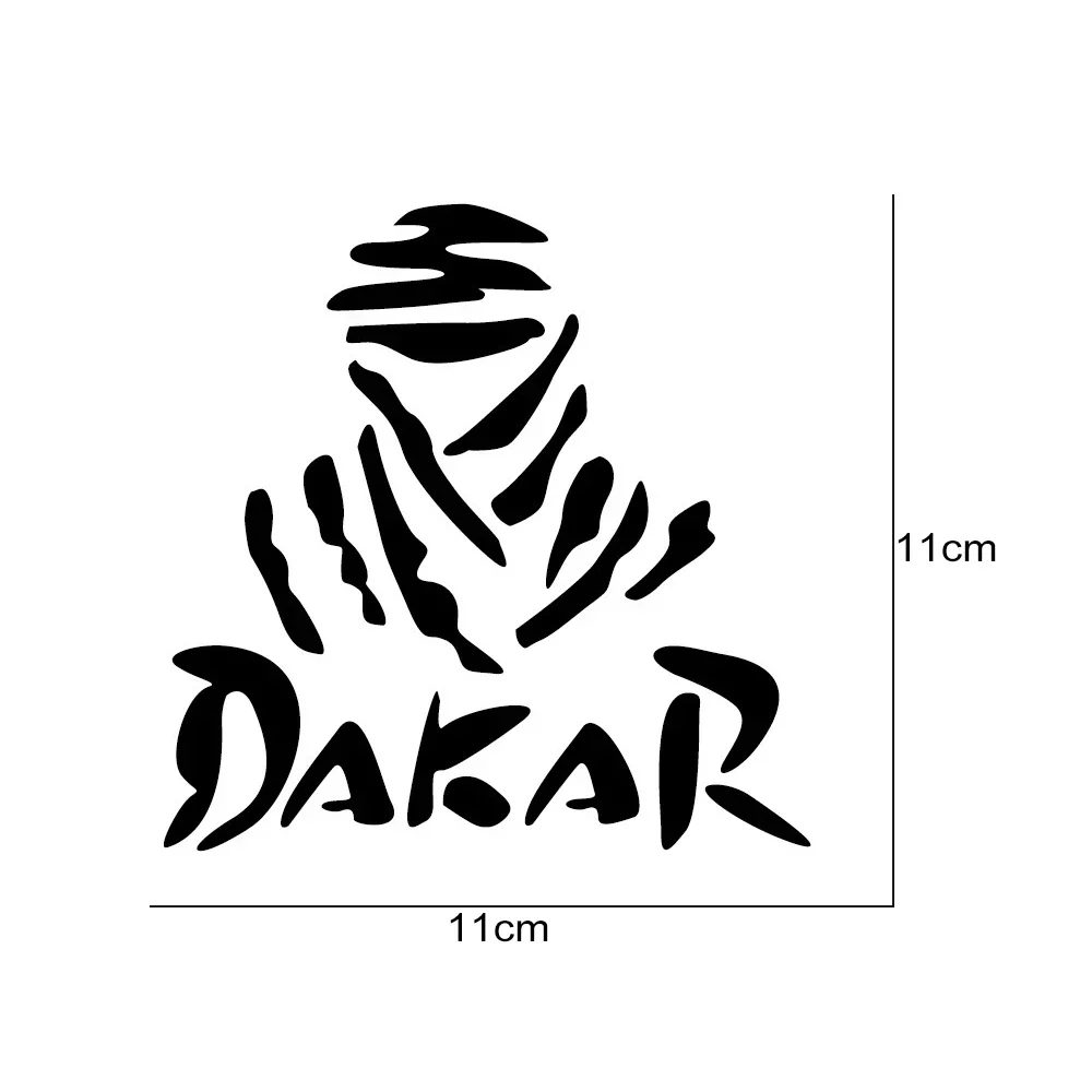 Car Sticker 11x11cm DAKAR Rall - Laptop Accessories Ideas incelemesi ve fiyatı