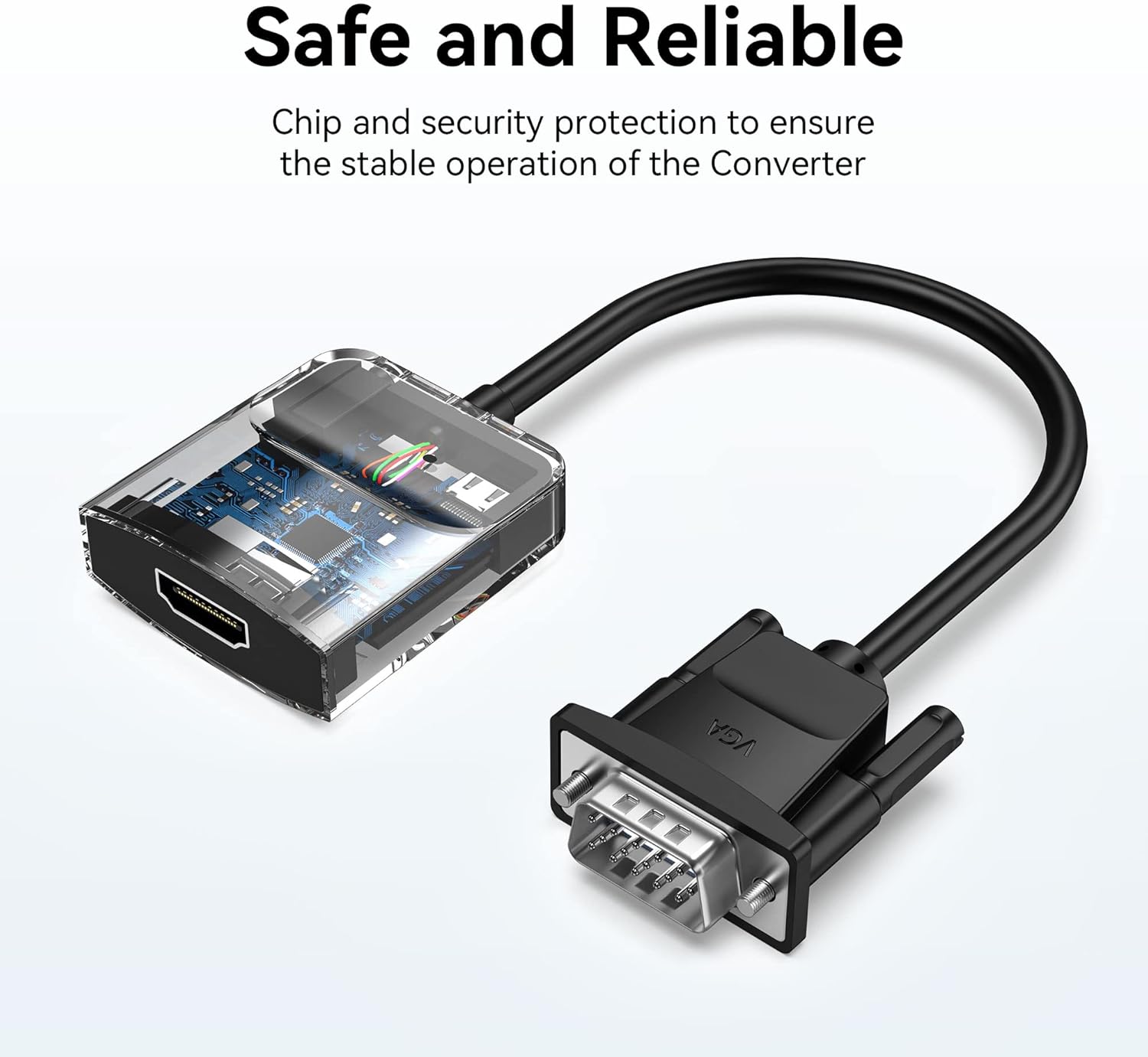 VGA to HDMI Adapter 1.5FT 1080 - Hdmi Vga Adapter incelemesi ve fiyatı