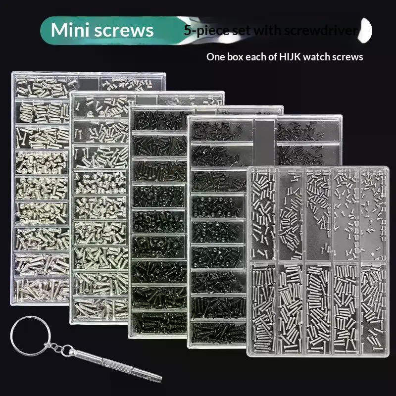 1 Set Watch Screw Box 18 Types - Laptop Accessories Box incelemesi ve fiyatı