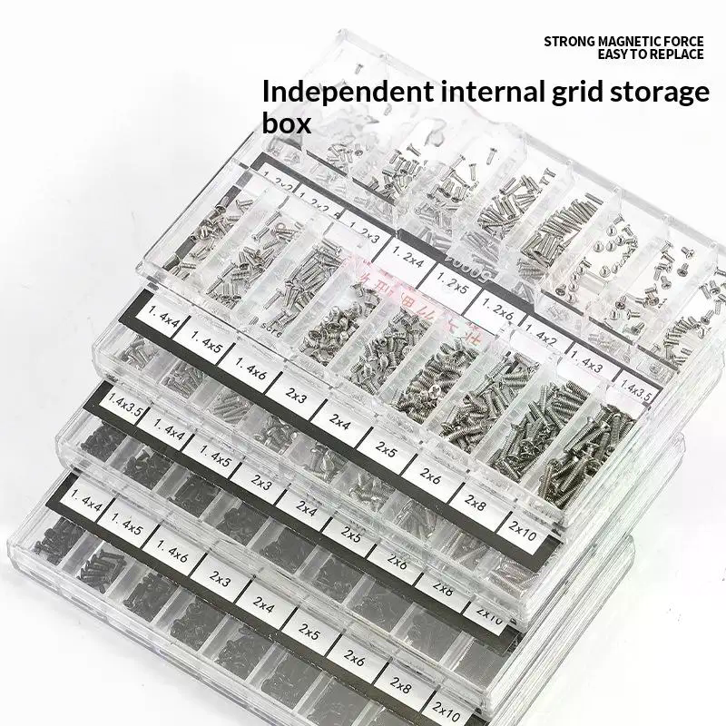1 Set Watch Screw Box 18 Types - Laptop Accessories Box incelemesi ve fiyatı