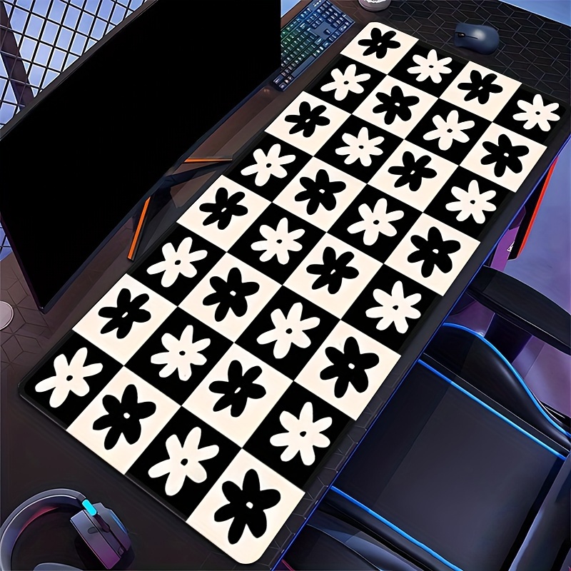 Black Petal Checkered Mouse Pa - Laptop Accessories Officeworks incelemesi ve fiyatı