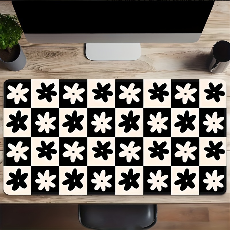 Black Petal Checkered Mouse Pa - Laptop Accessories Officeworks incelemesi ve fiyatı