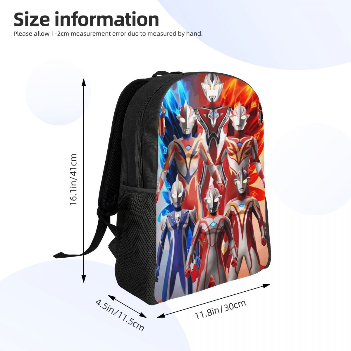 3D Print Cartoon U-Ultramanes  - Laptop Accessories Bag For Men incelemesi ve fiyatı