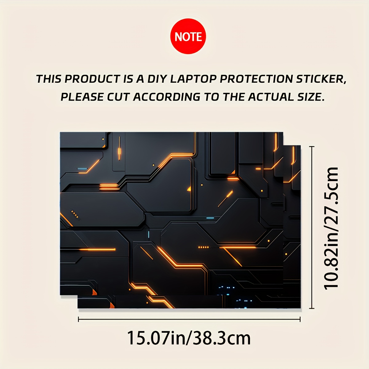 2 Pieces Cyberpunk Geometric P - Laptop Accessories Msi incelemesi ve fiyatı