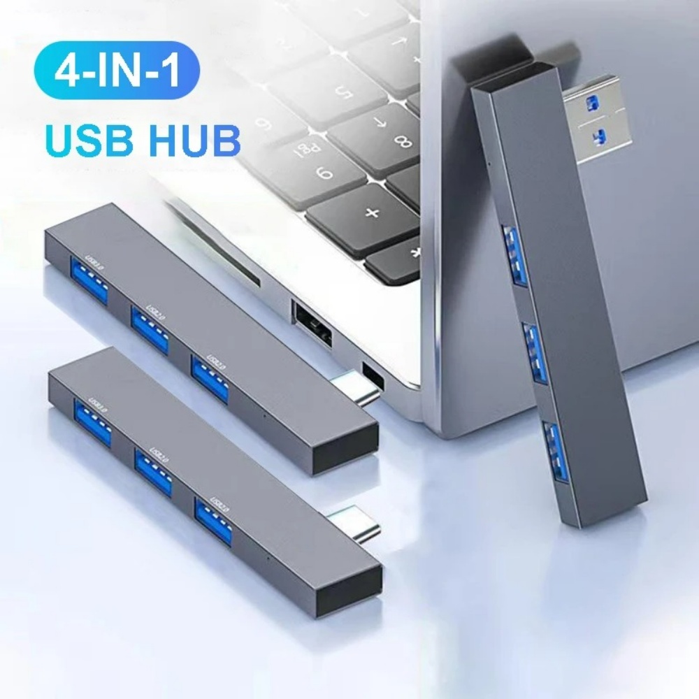4 in 1 USB 3.0 Hub Type C 3.1  - Laptop Accessories Macbook incelemesi ve fiyatı