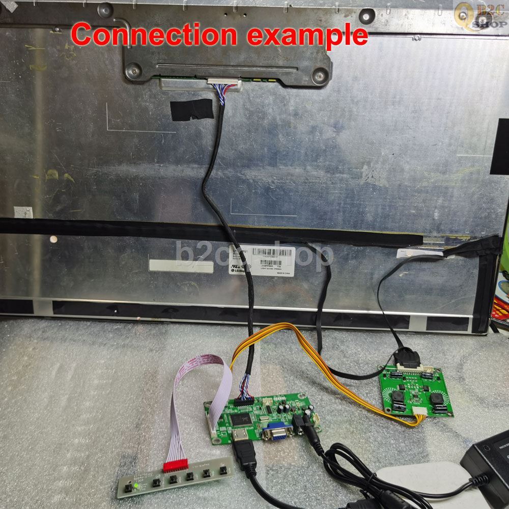 LCD Controller Board Monitor K - Hdmi Vga Adapter incelemesi ve fiyatı
