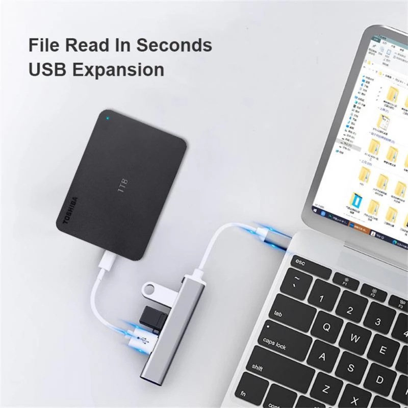 4-in-1 USB C HUB 3.0 Type C 3. - Laptop Accessories Macbook incelemesi ve fiyatı
