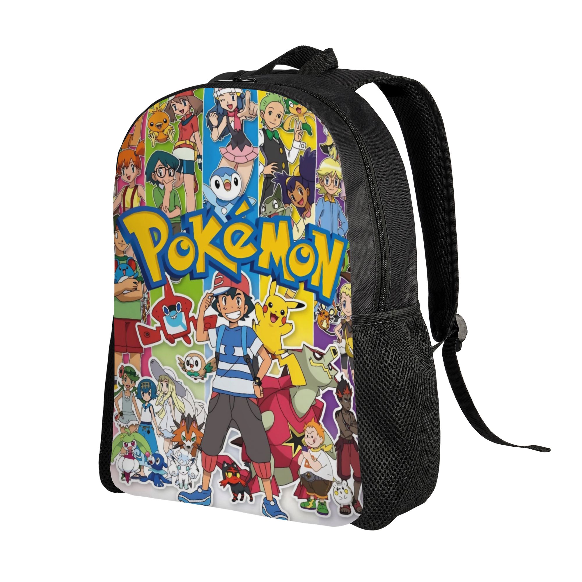 Pokemon Cartoon Backpack for M - Laptop Accessories Bag For Men incelemesi ve fiyatı
