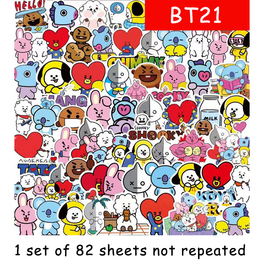 BT21 stickers, celebrity perip - Laptop Ergonomic Accessories incelemesi ve fiyatı