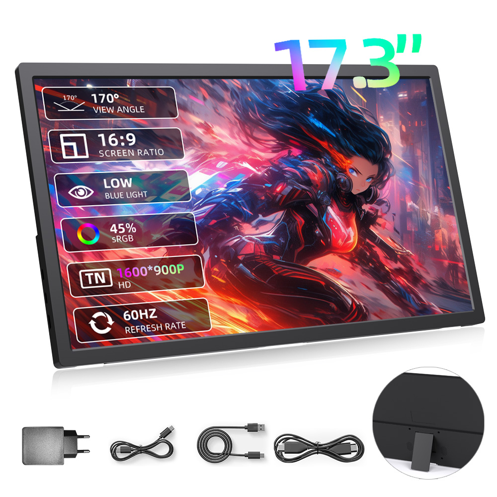 17.3 Inch Portable Monitor Gam - Xbox Laptop Accessories incelemesi ve fiyatı