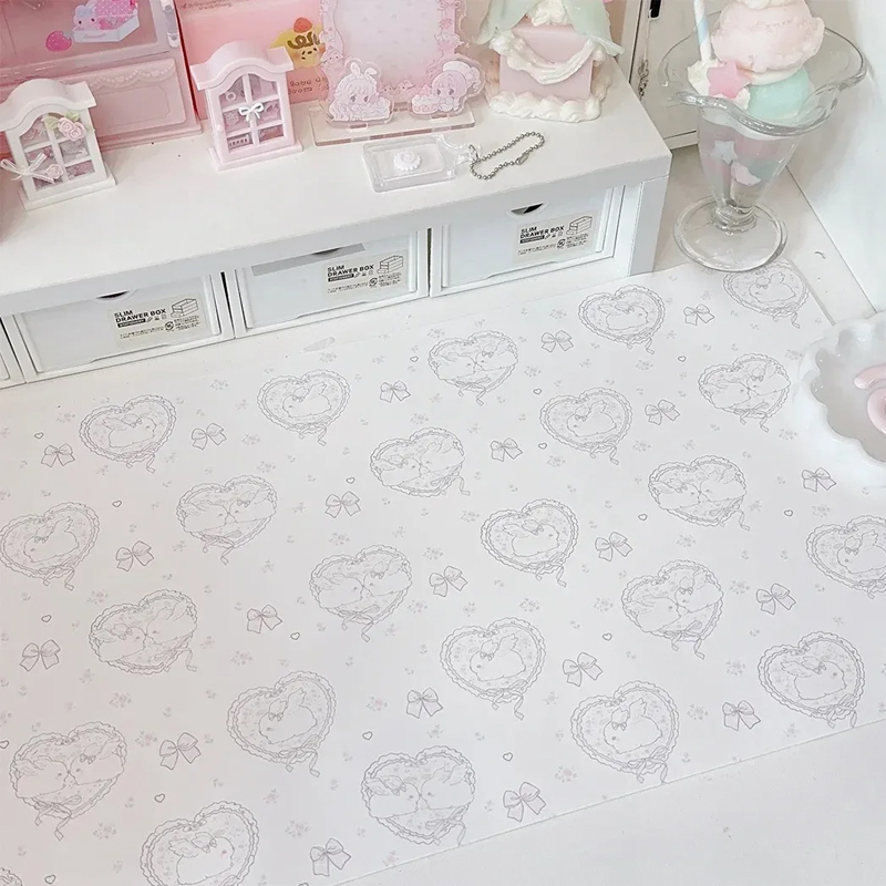 Kawaii Pink Rabbit PU Leather  - Laptop Accessories Pink incelemesi ve fiyatı