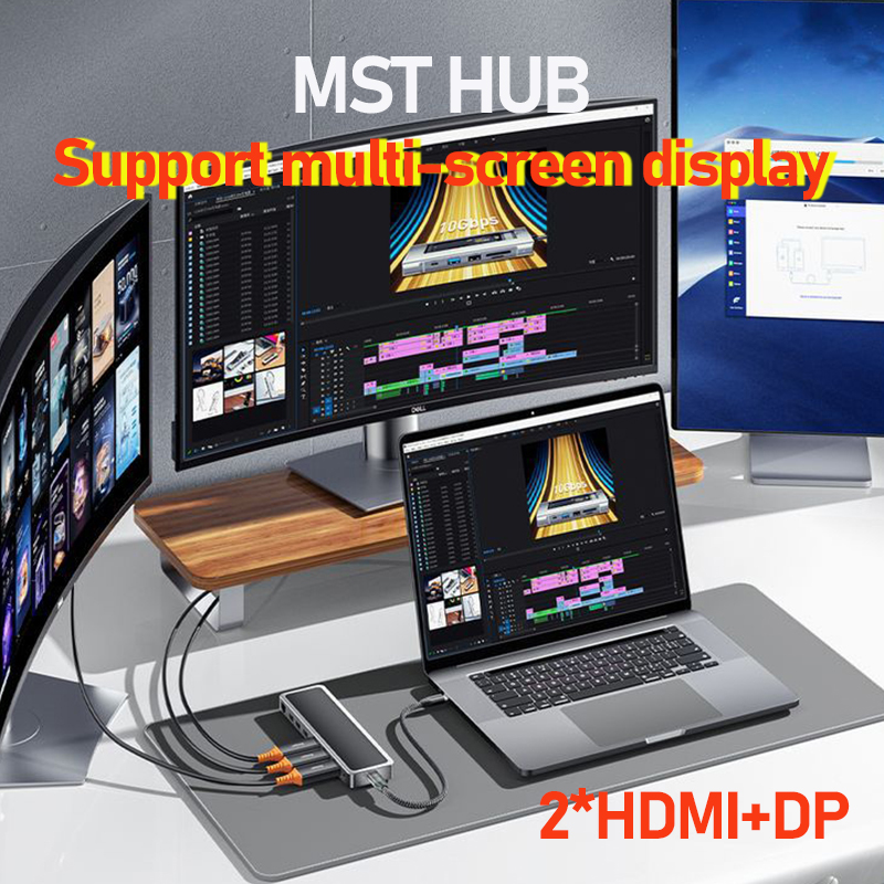Support MST mode dual HD DP 4K - Laptop Accessories Macbook incelemesi ve fiyatı