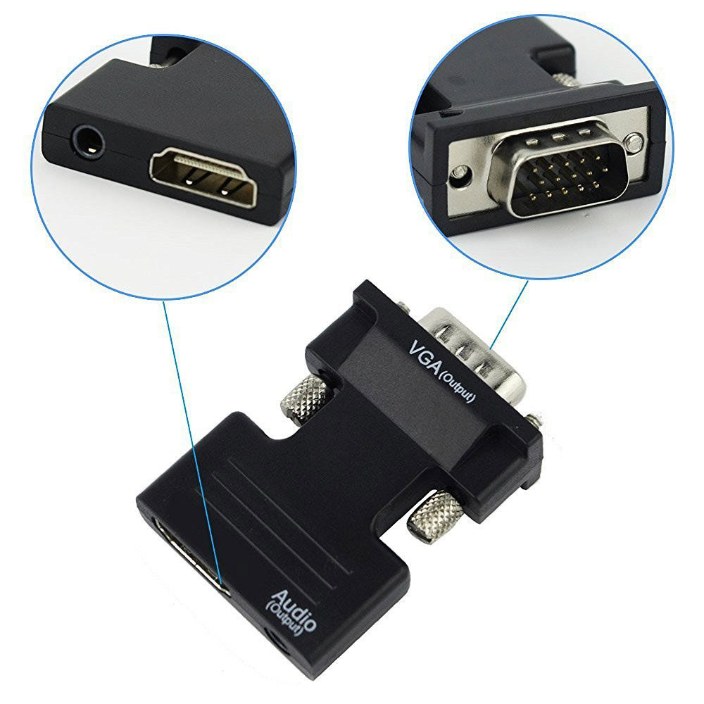 HDMI-compatible to VGA Convert - Hdmi Vga Adapter incelemesi ve fiyatı