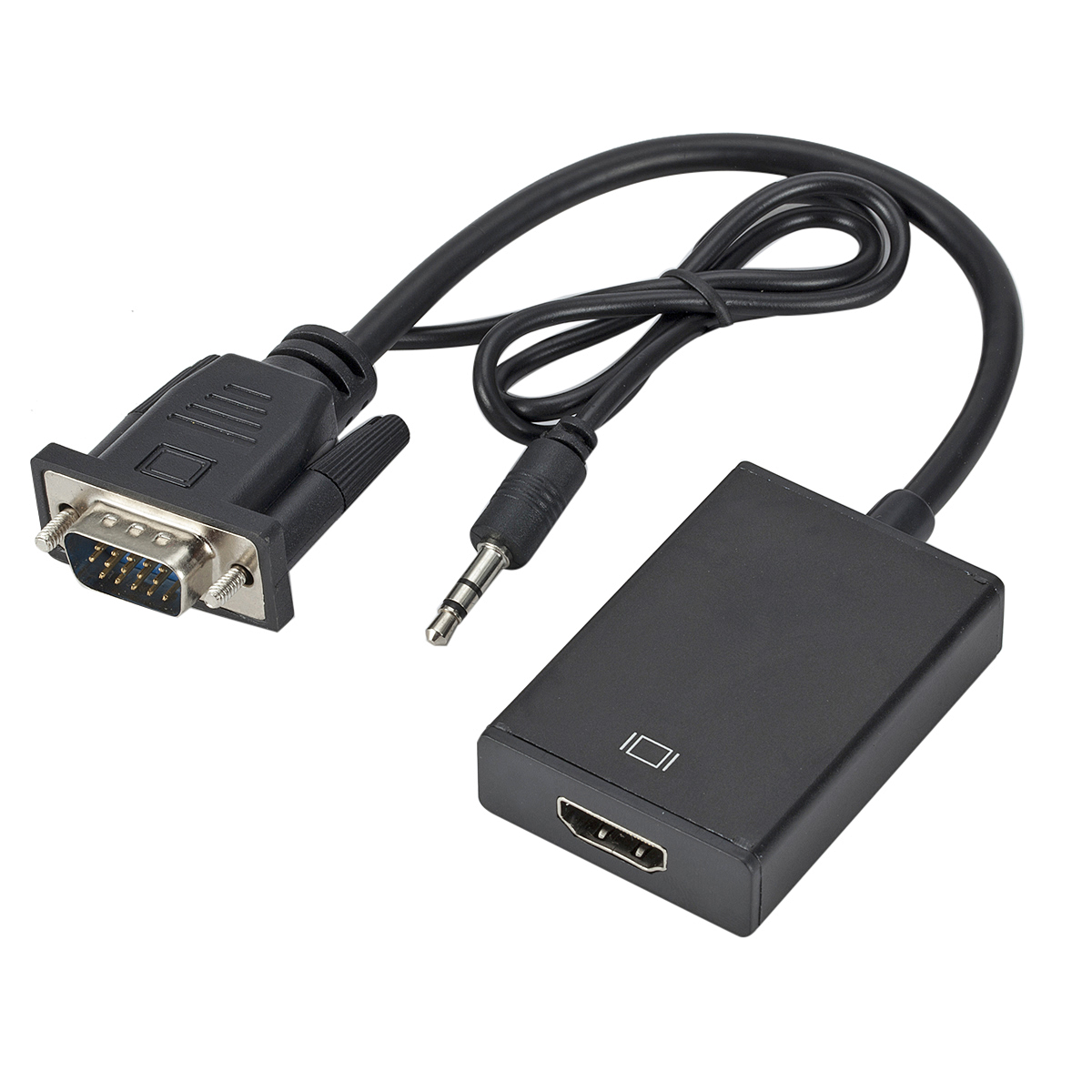 1080P HD VGA TO HD with 3.5mm  - Hdmi Vga Adapter incelemesi ve fiyatı