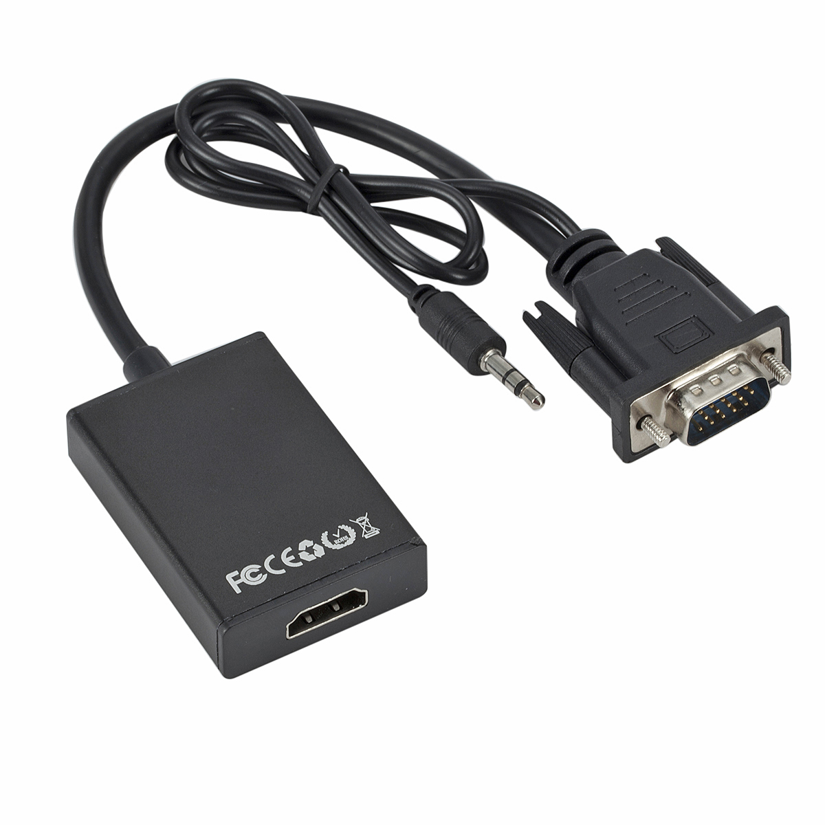 1080P HD VGA TO HD with 3.5mm  - Hdmi Vga Adapter incelemesi ve fiyatı