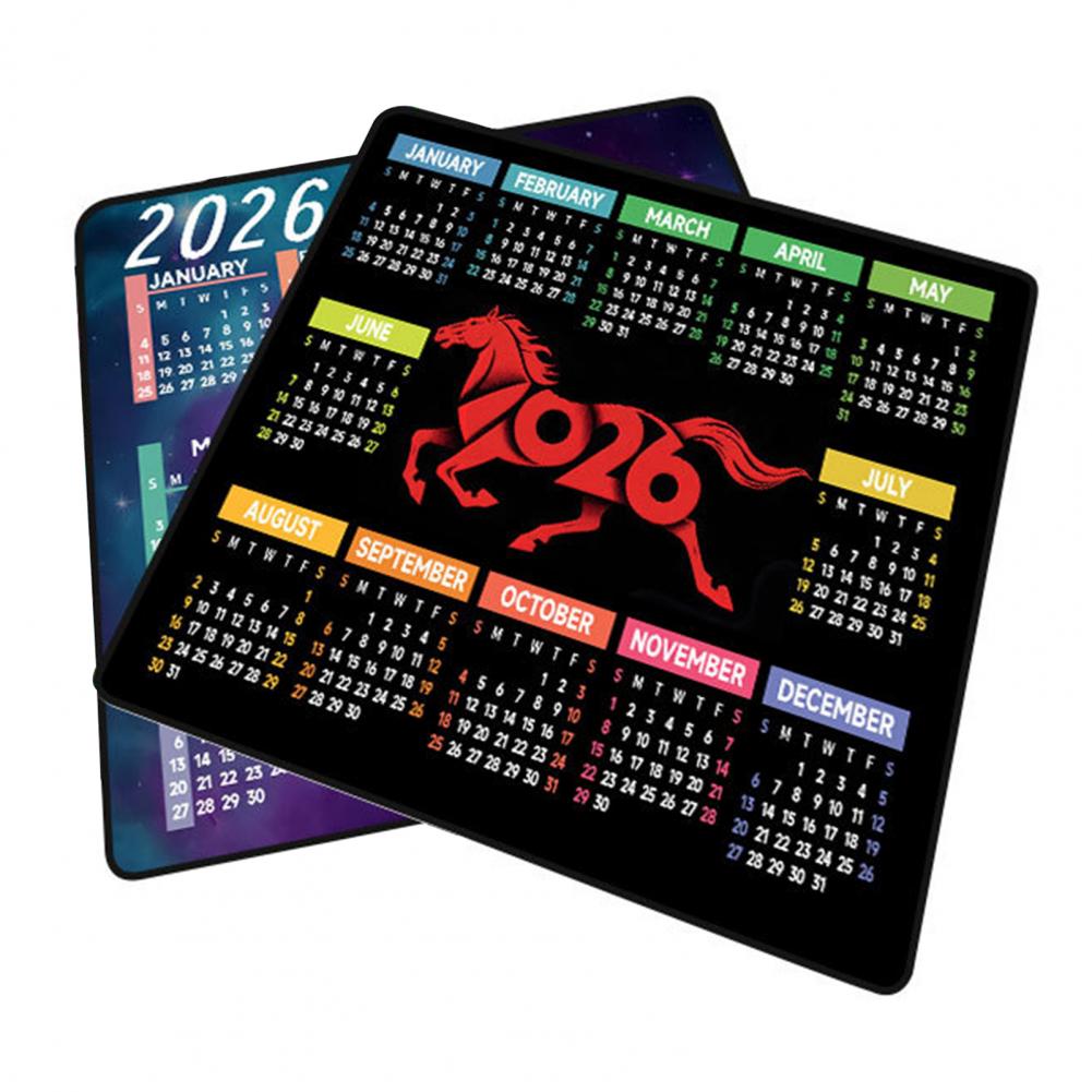 2026 Calendar Mouse Pad Waterp - Laptop Accessories For Gaming incelemesi ve fiyatı
