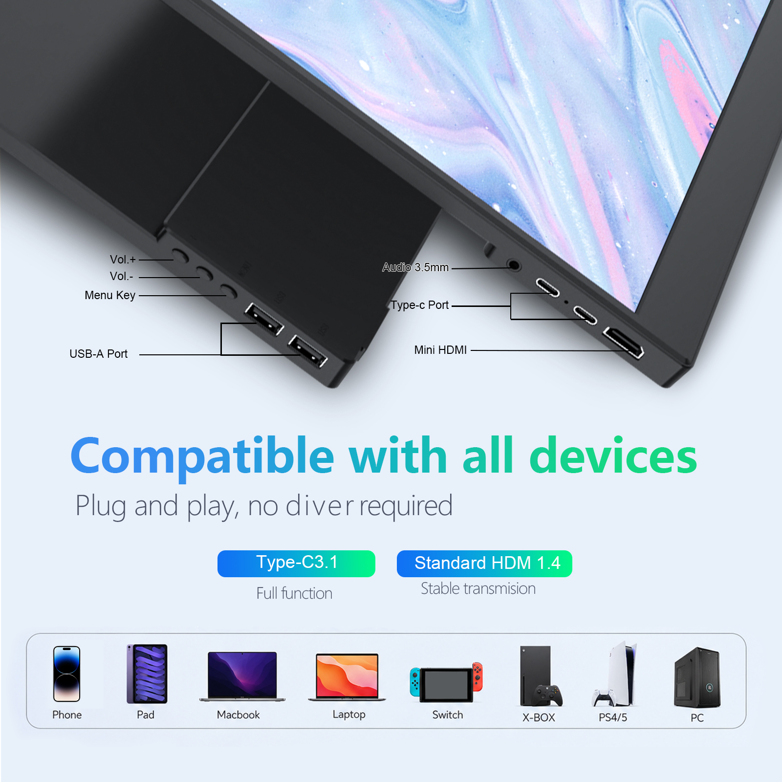 CHUIFAV 2560*1600 15.6-inch 2. - Xbox Laptop Accessories incelemesi ve fiyatı