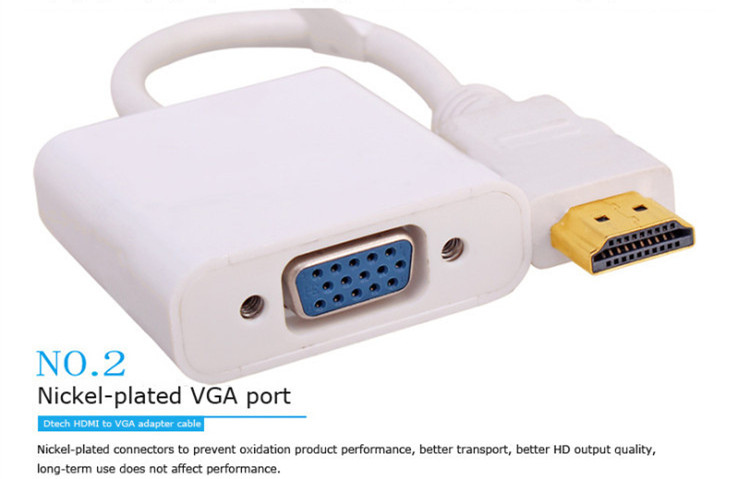3PCS DTECH Factory Direct Sale - Hdmi Vga Adapter incelemesi ve fiyatı