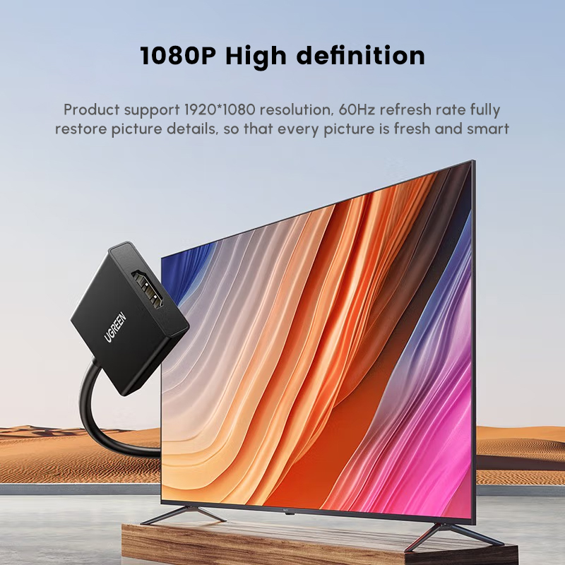 0.15M UGREEN VGA Male to HDMI  - Hdmi Vga Adapter incelemesi ve fiyatı
