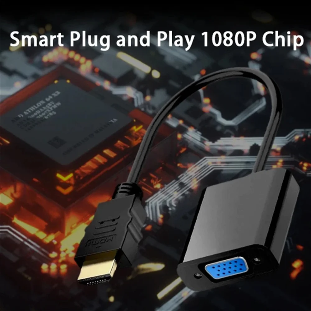 HD 1080P hdmi To VGA Converter - Hdmi Vga Adapter incelemesi ve fiyatı