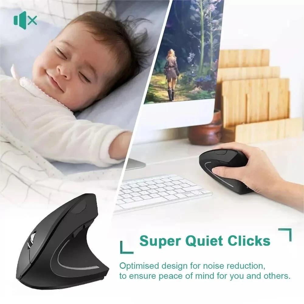 Ergonomic Vertical Mouse 2.4GH - Laptop Ergonomic Accessories incelemesi ve fiyatı