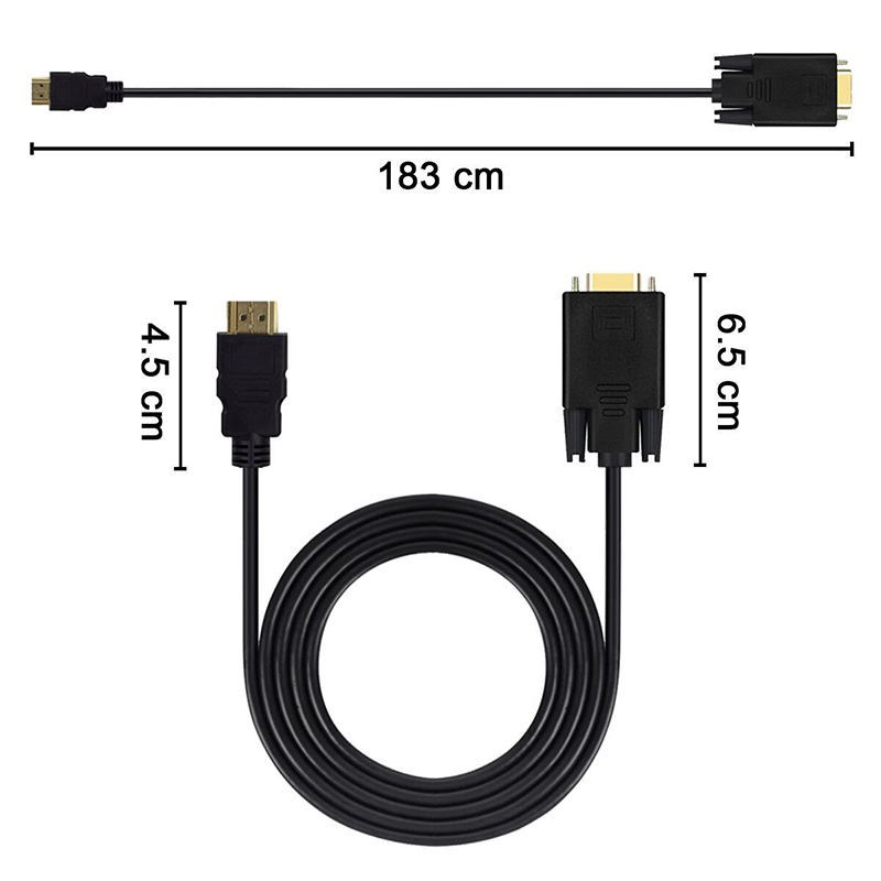 1.8M 1080P Video Converter HDM - Hdmi Vga Adapter incelemesi ve fiyatı