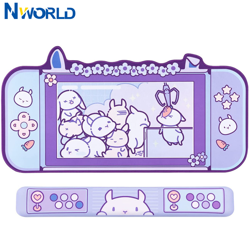 Large Kawaii Gaming Mouse Pad  - Laptop Accessories Pink incelemesi ve fiyatı