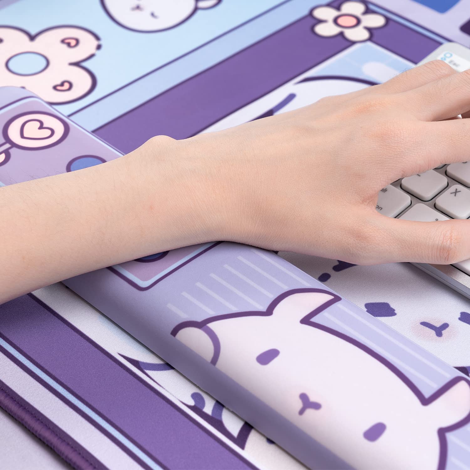 Large Kawaii Gaming Mouse Pad  - Laptop Accessories Pink incelemesi ve fiyatı