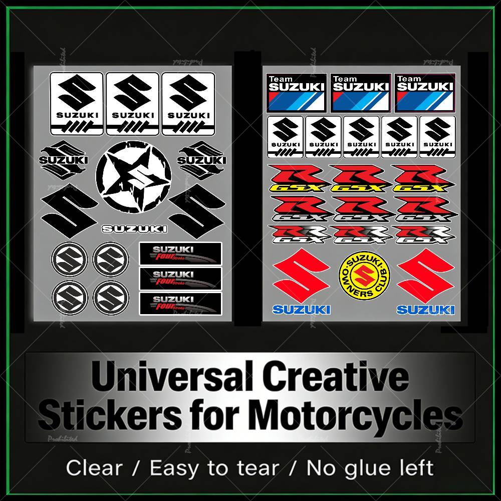 for Suzuki Stickers Moto Stick - Laptop Accessories Ideas incelemesi ve fiyatı